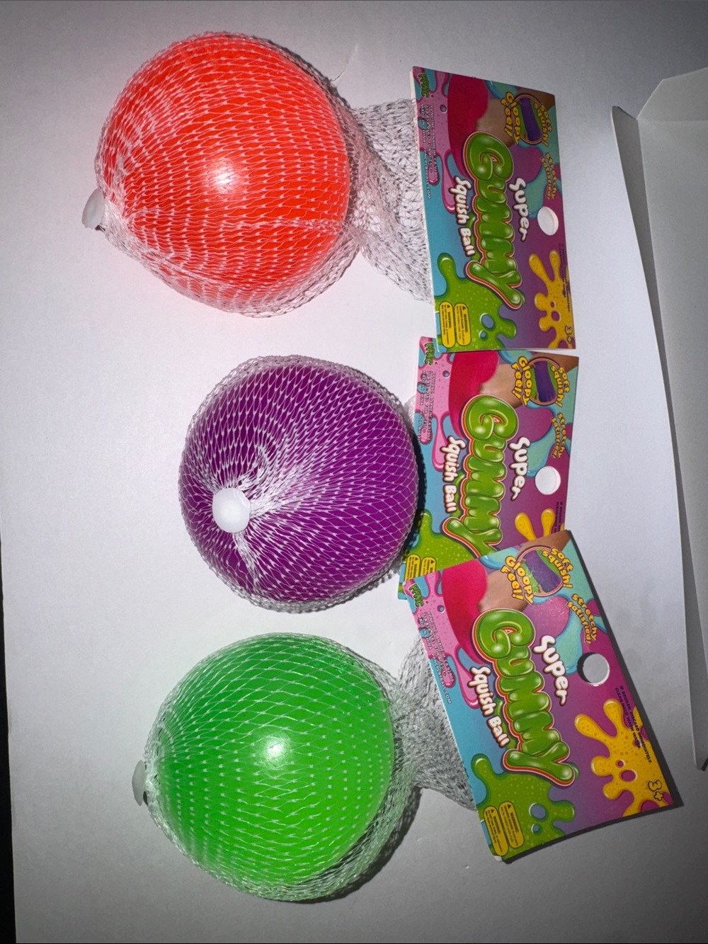 Viral Gummy Squish Ball set of 3 -
